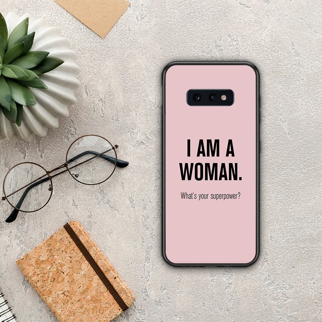 Superpower Woman - Samsung Galaxy S10e θήκη