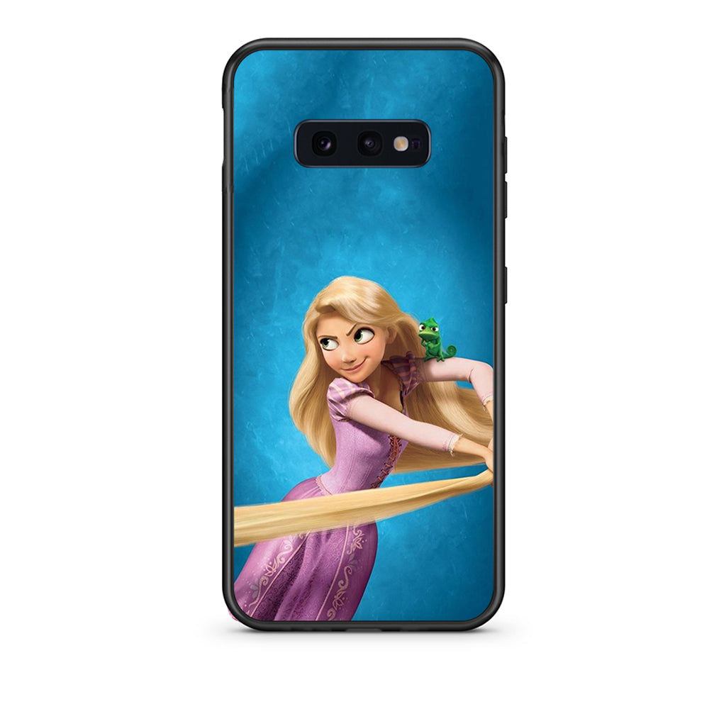 samsung s10e Tangled 2 Θήκη Αγίου Βαλεντίνου από τη Smartfits με σχέδιο στο πίσω μέρος και μαύρο περίβλημα | Smartphone case with colorful back and black bezels by Smartfits