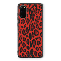 Thumbnail for 4 - Samsung S20 Red Leopard Animal case, cover, bumper