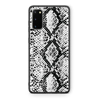 Thumbnail for 24 - Samsung S20 White Snake Animal case, cover, bumper