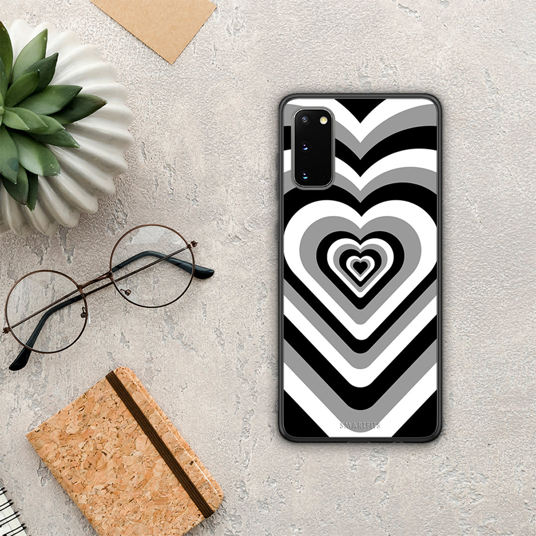 Black Hearts - Samsung Galaxy S20 case