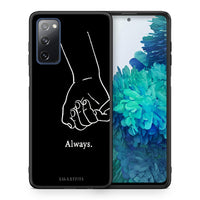 Thumbnail for Θήκη Αγίου Βαλεντίνου Samsung S20 FE Always & Forever 1 από τη Smartfits με σχέδιο στο πίσω μέρος και μαύρο περίβλημα | Samsung S20 FE Always & Forever 1 case with colorful back and black bezels