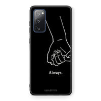 Thumbnail for Θήκη Αγίου Βαλεντίνου Samsung S20 FE Always & Forever 1 από τη Smartfits με σχέδιο στο πίσω μέρος και μαύρο περίβλημα | Samsung S20 FE Always & Forever 1 case with colorful back and black bezels