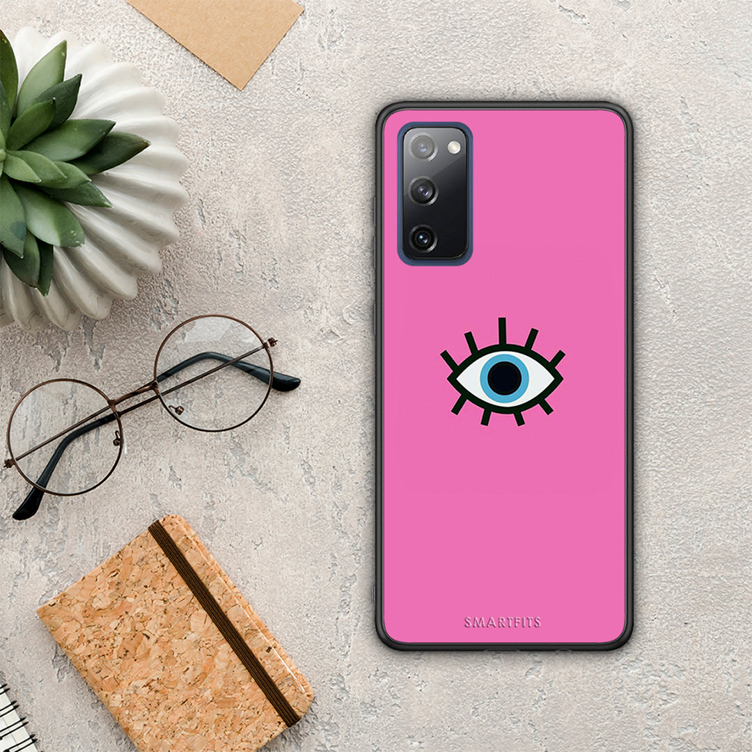 Blue Eye Pink - Samsung Galaxy S20 FE case