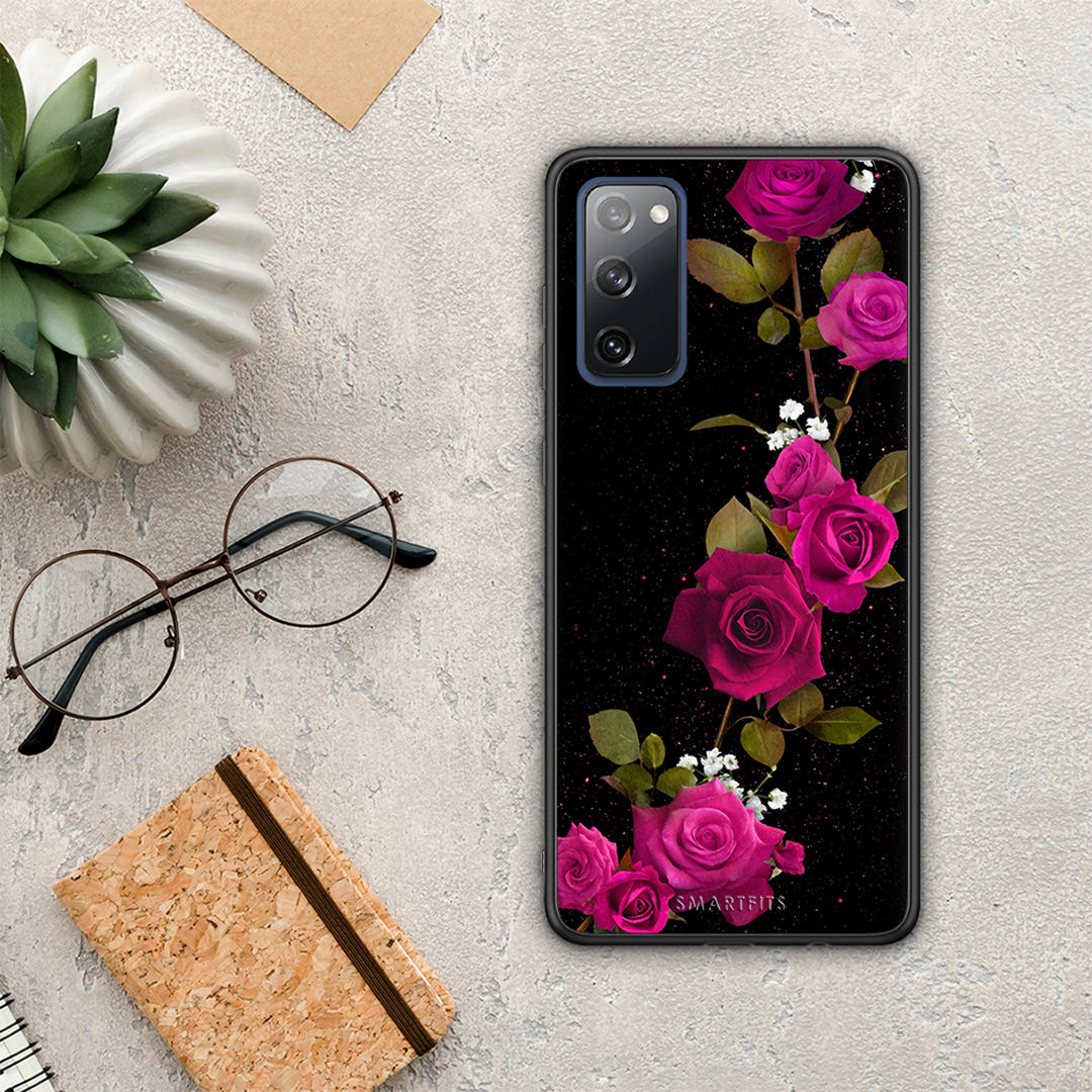 Flower Red Roses - Samsung Galaxy S20 FE case