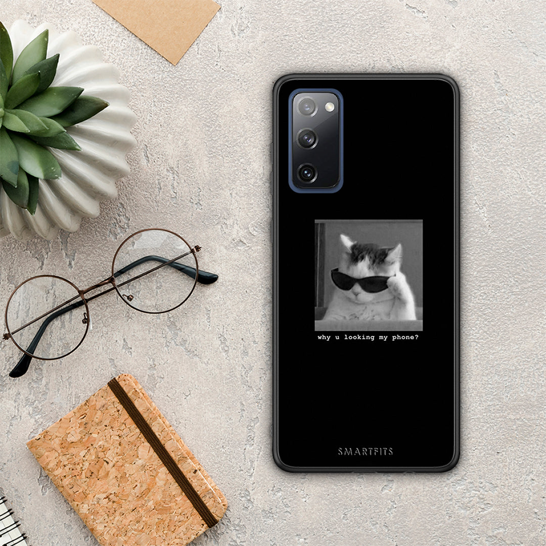 Meme Cat - Samsung Galaxy S20 Fe case