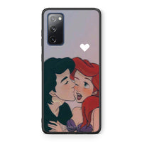 Thumbnail for Θήκη Αγίου Βαλεντίνου Samsung S20 FE Mermaid Love από τη Smartfits με σχέδιο στο πίσω μέρος και μαύρο περίβλημα | Samsung S20 FE Mermaid Love case with colorful back and black bezels