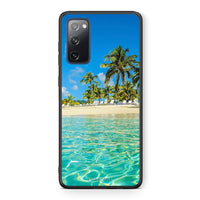 Thumbnail for Θήκη Samsung S20 FE Tropical Vibes από τη Smartfits με σχέδιο στο πίσω μέρος και μαύρο περίβλημα | Samsung S20 FE Tropical Vibes case with colorful back and black bezels