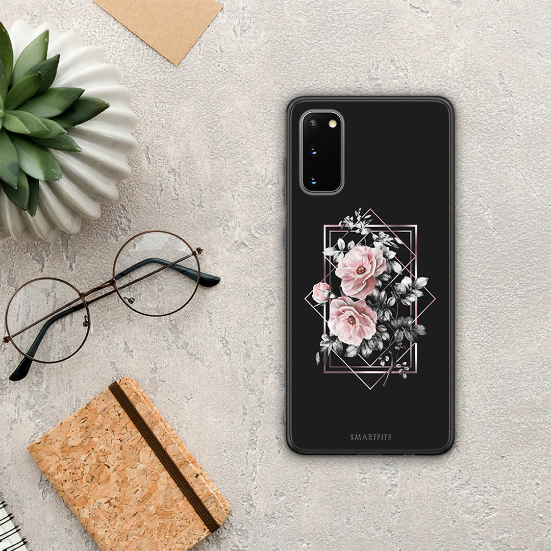 Flower Frame - Samsung Galaxy S20 case