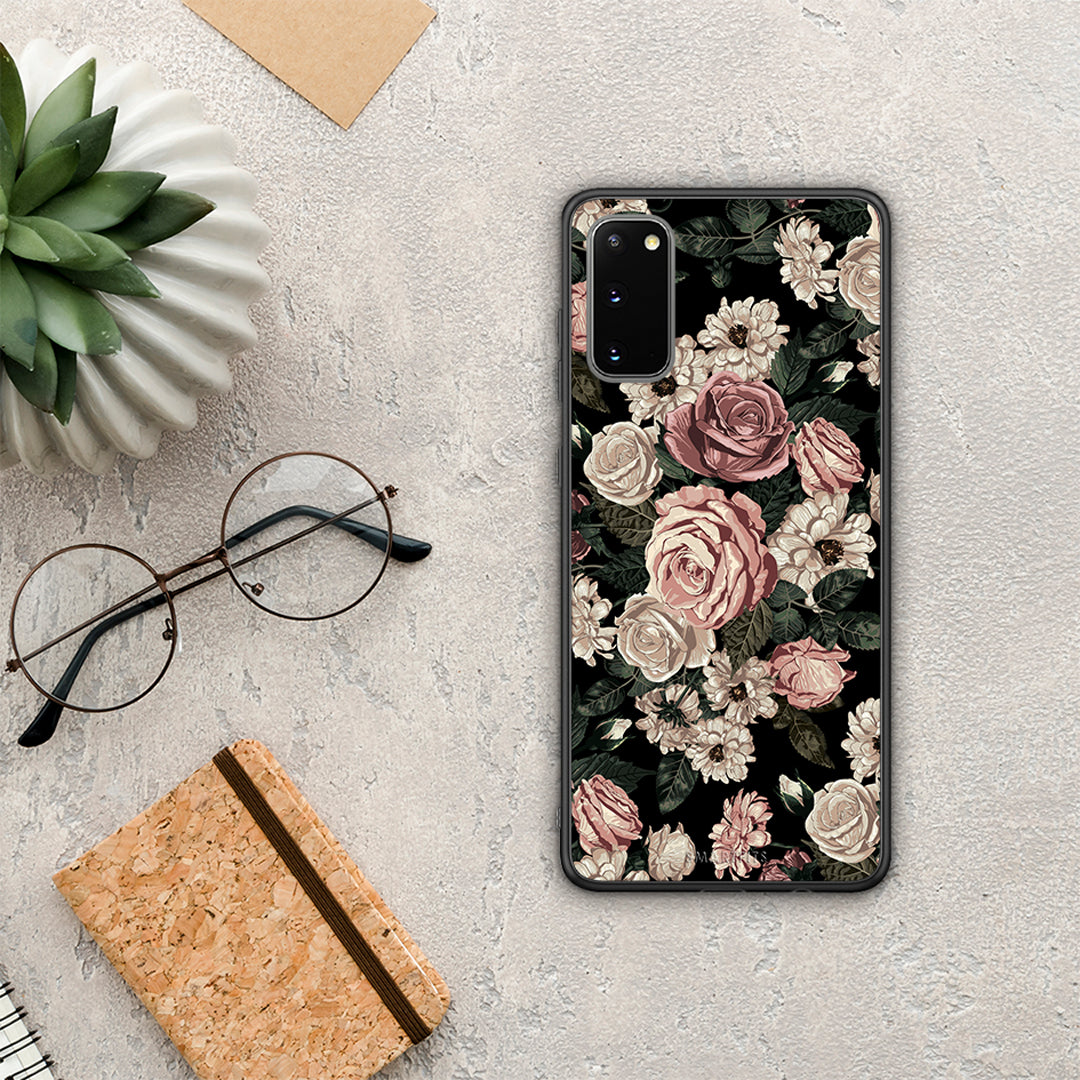 Flower Wild Roses - Samsung Galaxy S20 case