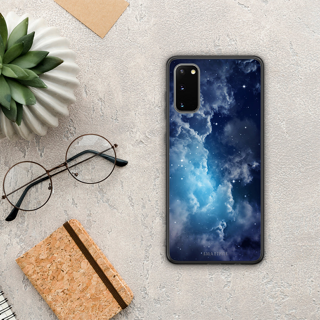 Galactic Blue Sky - Samsung Galaxy S20 case