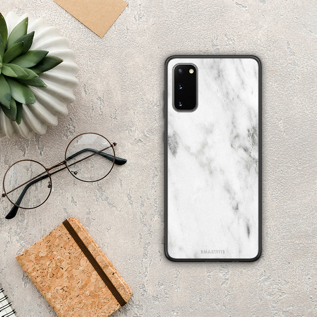 Marble White - Samsung Galaxy S20 case