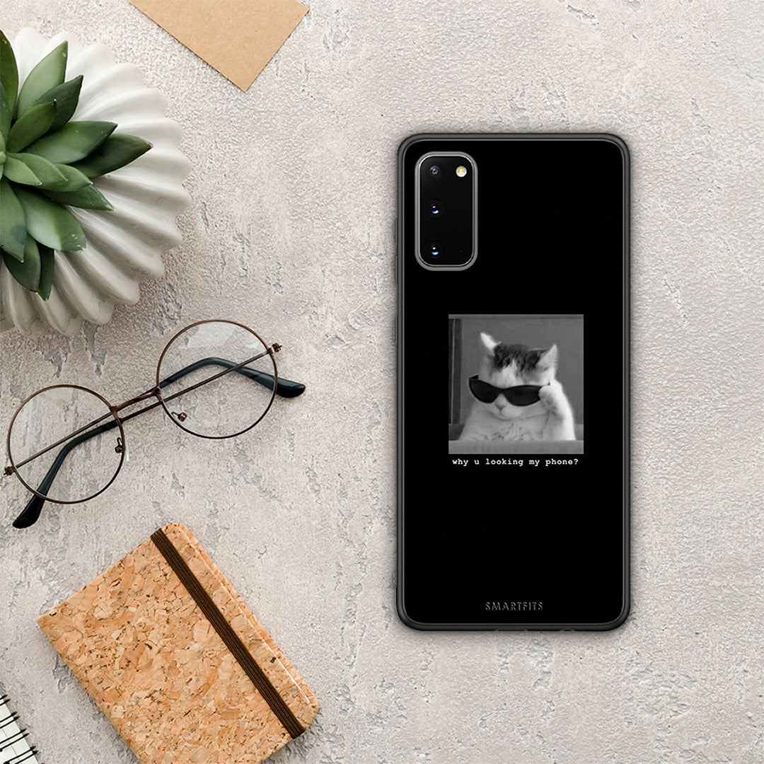 Meme Cat - Samsung Galaxy S20 case
