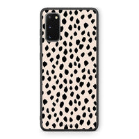 Thumbnail for Samsung S20 New Polka Dots θήκη από τη Smartfits με σχέδιο στο πίσω μέρος και μαύρο περίβλημα | Smartphone case with colorful back and black bezels by Smartfits