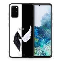 Thumbnail for Θήκη Samsung S20 Plus Angels Demons από τη Smartfits με σχέδιο στο πίσω μέρος και μαύρο περίβλημα | Samsung S20 Plus Angels Demons case with colorful back and black bezels