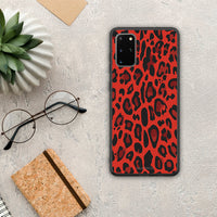 Thumbnail for Animal Red Leopard - Samsung Galaxy S20+ case