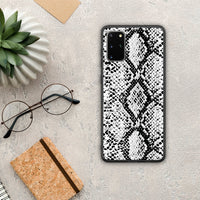 Thumbnail for Animal White Snake - Samsung Galaxy S20+ case