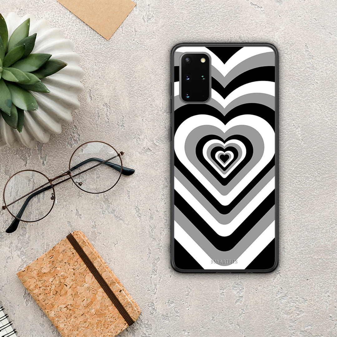 Black Hearts - Samsung Galaxy S20+ case