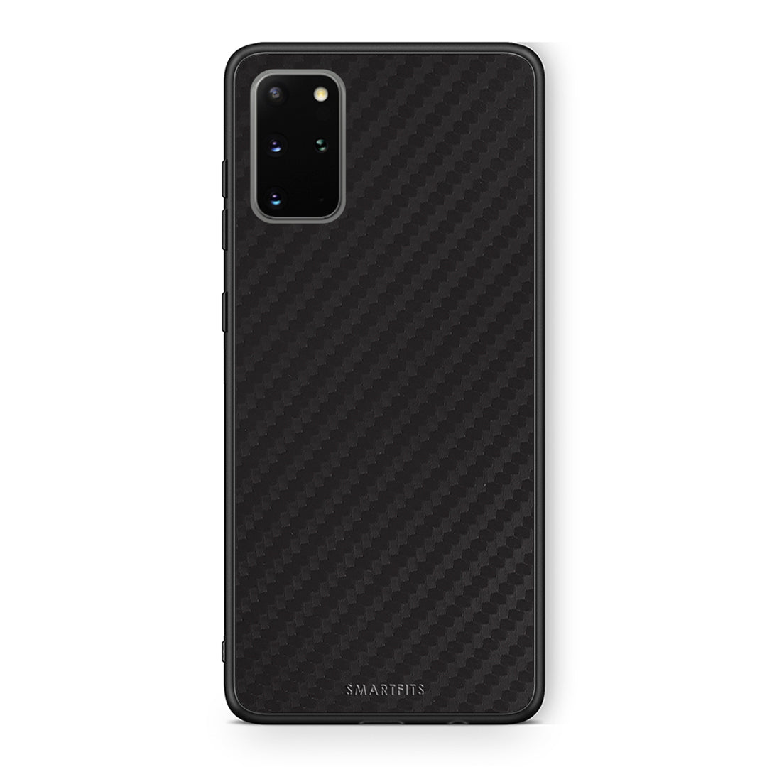 Samsung S20 Plus Carbon Black θήκη από τη Smartfits με σχέδιο στο πίσω μέρος και μαύρο περίβλημα | Smartphone case with colorful back and black bezels by Smartfits