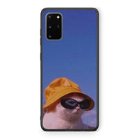 Thumbnail for Samsung S20 Plus Cat Diva θήκη από τη Smartfits με σχέδιο στο πίσω μέρος και μαύρο περίβλημα | Smartphone case with colorful back and black bezels by Smartfits