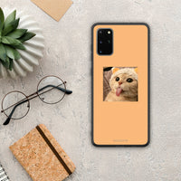 Thumbnail for Cat Tongue - Samsung Galaxy S20+ case