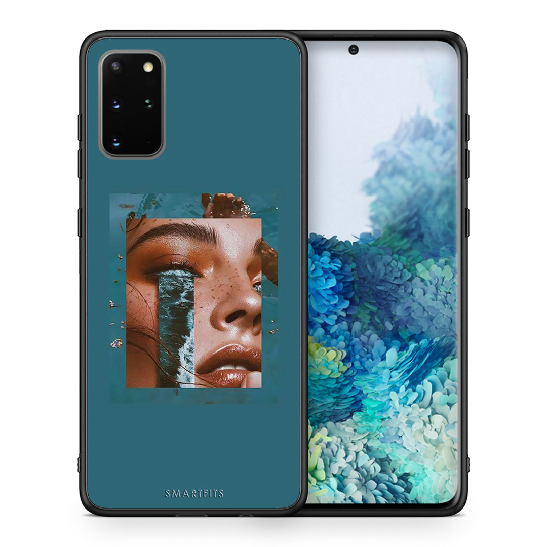 Θήκη Samsung S20 Plus Cry An Ocean από τη Smartfits με σχέδιο στο πίσω μέρος και μαύρο περίβλημα | Samsung S20 Plus Cry An Ocean case with colorful back and black bezels