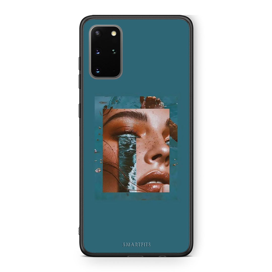 Samsung S20 Plus Cry An Ocean θήκη από τη Smartfits με σχέδιο στο πίσω μέρος και μαύρο περίβλημα | Smartphone case with colorful back and black bezels by Smartfits