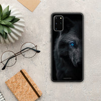 Thumbnail for Dark Wolf - Samsung Galaxy S20+ case