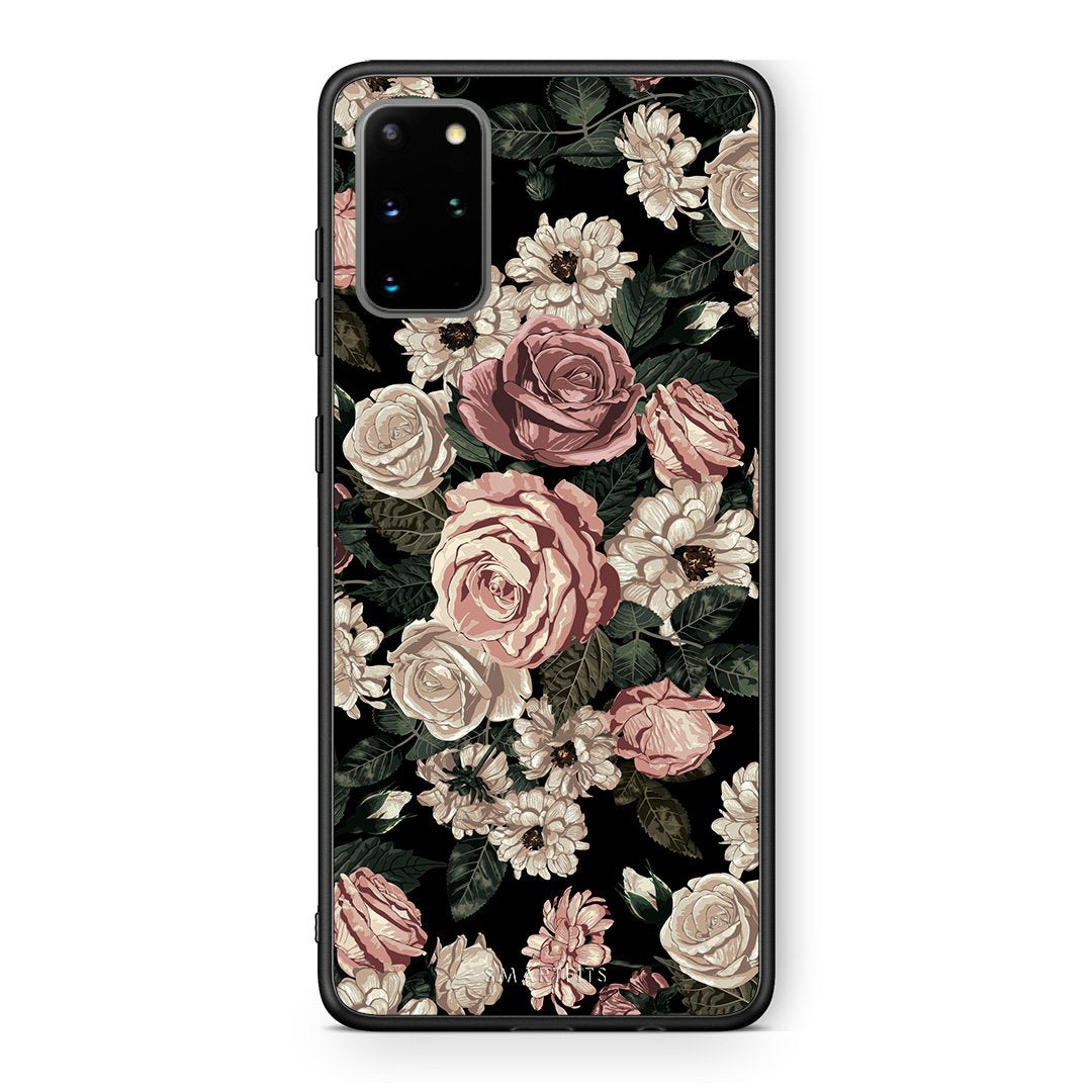 4 - Samsung S20 Plus Wild Roses Flower case, cover, bumper