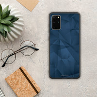 Thumbnail for Geometric Blue Abstract - Samsung Galaxy S20+ case