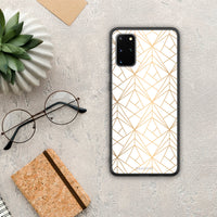 Thumbnail for Geometric Luxury White - Samsung Galaxy S20+ Case