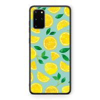 Thumbnail for Samsung S20 Plus Lemons θήκη από τη Smartfits με σχέδιο στο πίσω μέρος και μαύρο περίβλημα | Smartphone case with colorful back and black bezels by Smartfits