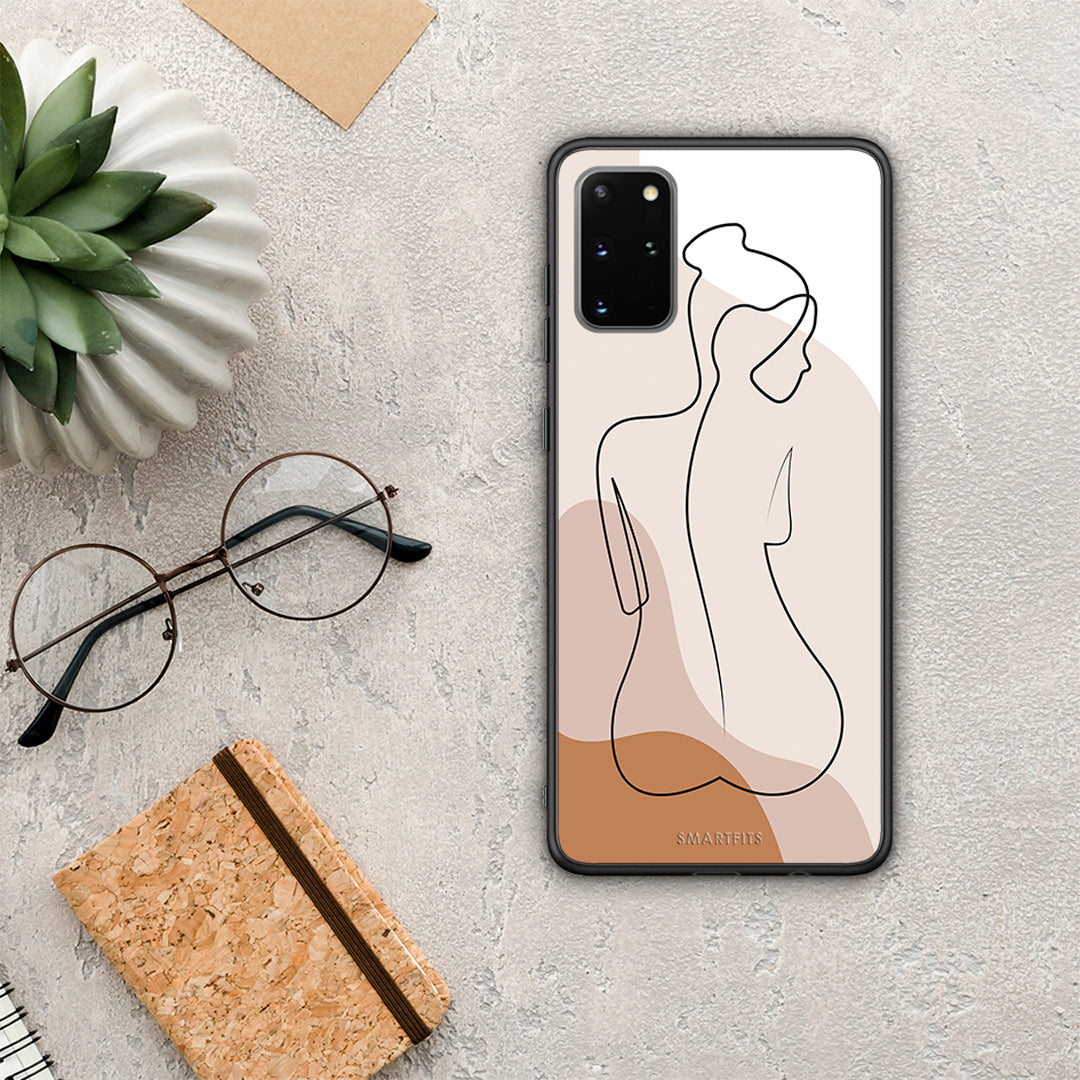 Lineart Woman - Samsung Galaxy S20+ case