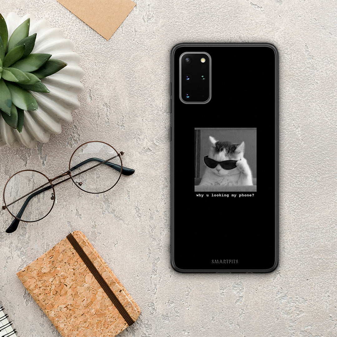 Meme Cat - Samsung Galaxy S20+ case