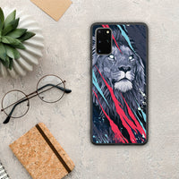 Thumbnail for PopArt Lion Designer - Samsung Galaxy S20+ case