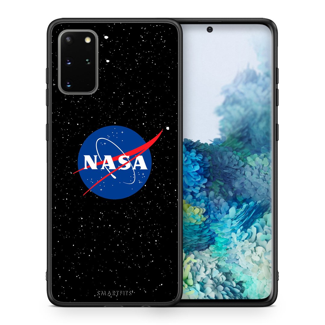 Θήκη Samsung S20 Plus NASA PopArt από τη Smartfits με σχέδιο στο πίσω μέρος και μαύρο περίβλημα | Samsung S20 Plus NASA PopArt case with colorful back and black bezels