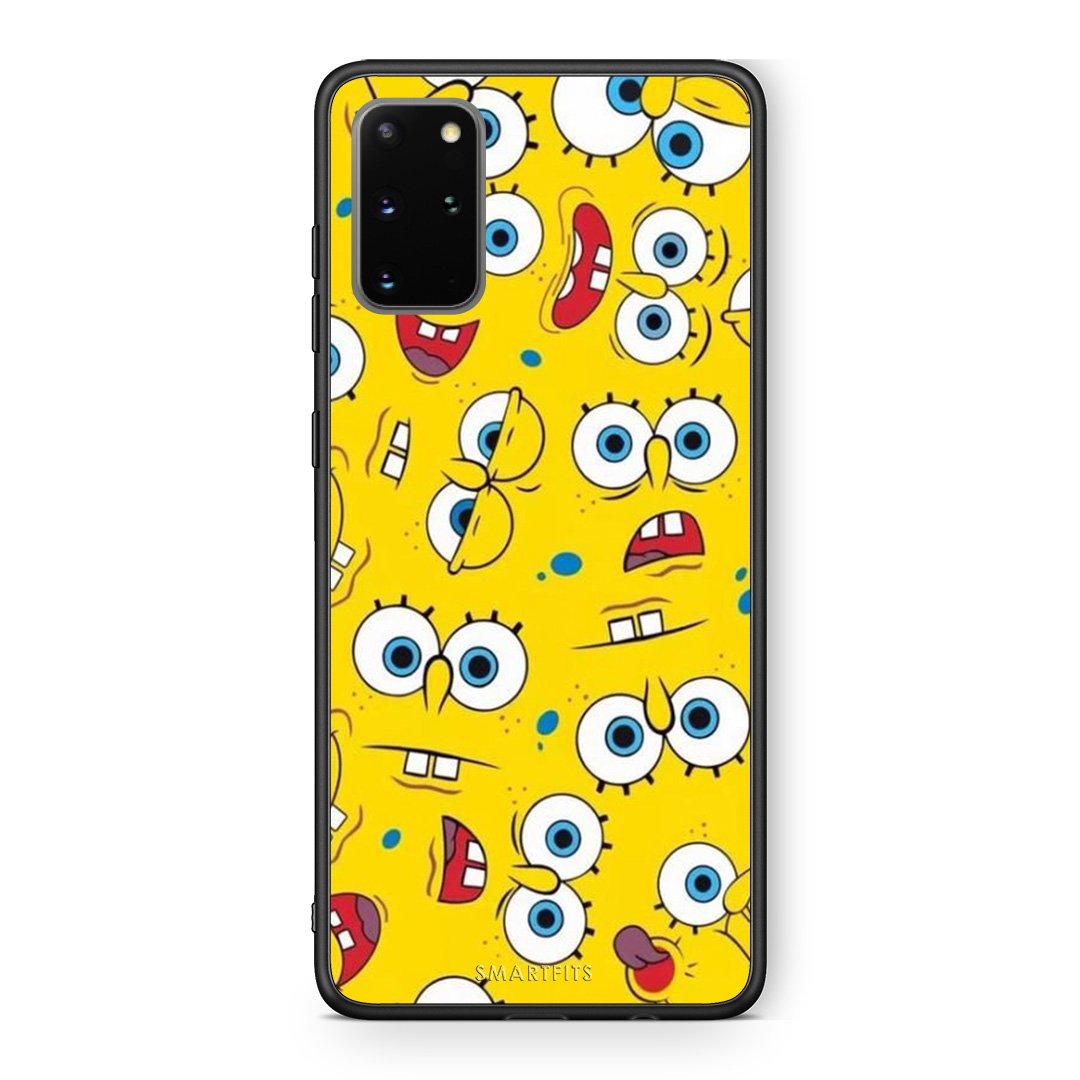 4 - Samsung S20 Plus Sponge PopArt case, cover, bumper
