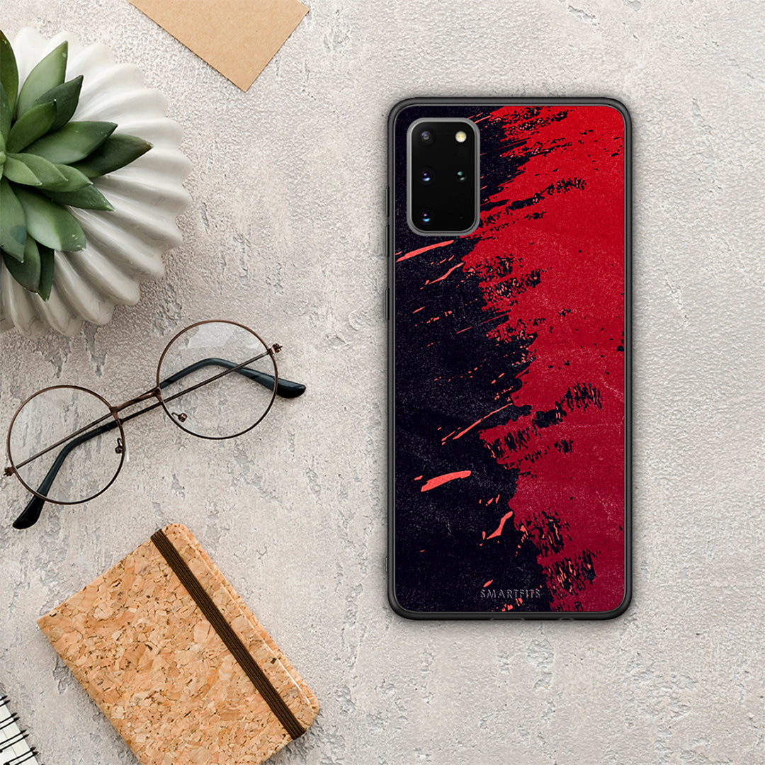 Red Paint - Samsung Galaxy S20+ case