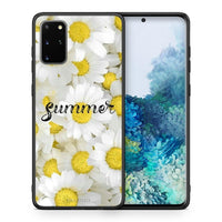 Thumbnail for Θήκη Samsung S20 Plus Summer Daisies από τη Smartfits με σχέδιο στο πίσω μέρος και μαύρο περίβλημα | Samsung S20 Plus Summer Daisies case with colorful back and black bezels