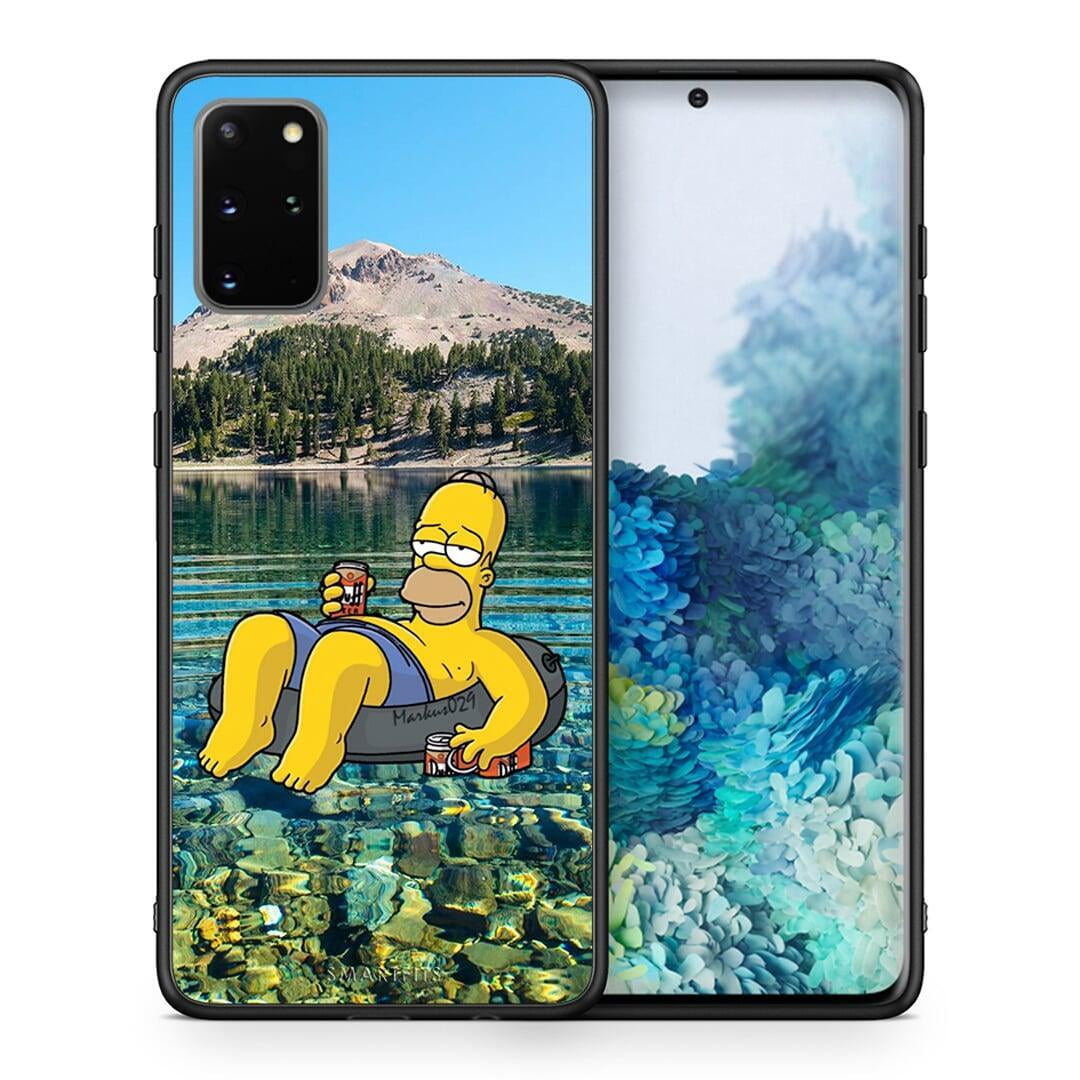 Θήκη Samsung S20 Plus Summer Happiness από τη Smartfits με σχέδιο στο πίσω μέρος και μαύρο περίβλημα | Samsung S20 Plus Summer Happiness case with colorful back and black bezels