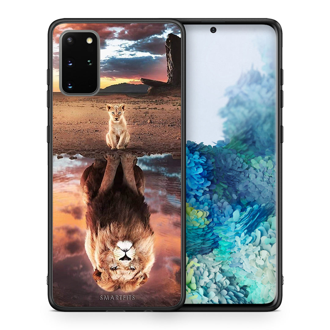 Θήκη Αγίου Βαλεντίνου Samsung S20 Plus Sunset Dreams από τη Smartfits με σχέδιο στο πίσω μέρος και μαύρο περίβλημα | Samsung S20 Plus Sunset Dreams case with colorful back and black bezels