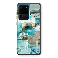 Thumbnail for Samsung S20 Ultra Aesthetic Summer Θήκη από τη Smartfits με σχέδιο στο πίσω μέρος και μαύρο περίβλημα | Smartphone case with colorful back and black bezels by Smartfits