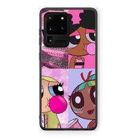 Thumbnail for Samsung S20 Ultra Bubble Girls Θήκη Αγίου Βαλεντίνου από τη Smartfits με σχέδιο στο πίσω μέρος και μαύρο περίβλημα | Smartphone case with colorful back and black bezels by Smartfits