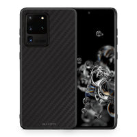 Thumbnail for Θήκη Samsung S20 Ultra Carbon Black από τη Smartfits με σχέδιο στο πίσω μέρος και μαύρο περίβλημα | Samsung S20 Ultra Carbon Black case with colorful back and black bezels