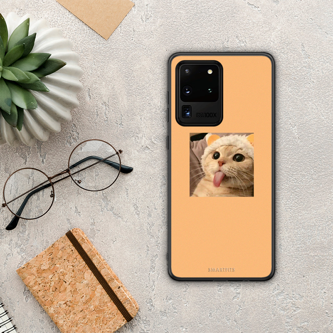 Cat Tongue - Samsung Galaxy S20 Ultra case