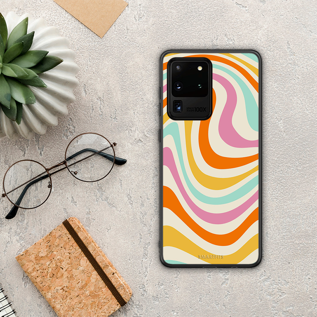Colorful Waves - Samsung Galaxy S20 Ultra case