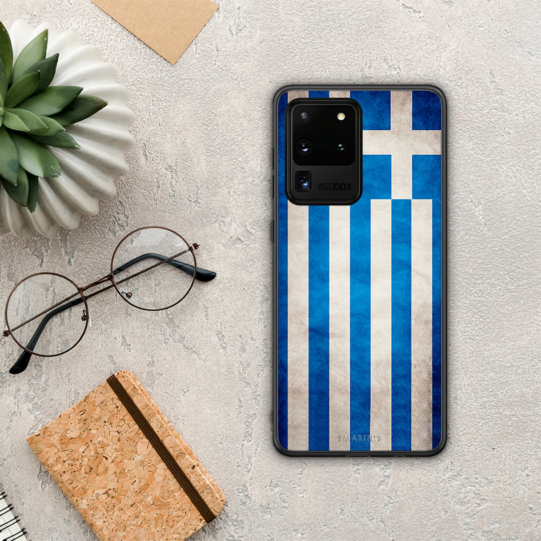 Flag Greek - Samsung Galaxy S20 Ultra case