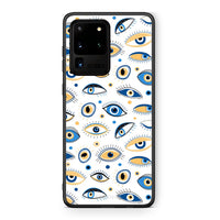 Thumbnail for Samsung S20 Ultra Ftou Ftou θήκη από τη Smartfits με σχέδιο στο πίσω μέρος και μαύρο περίβλημα | Smartphone case with colorful back and black bezels by Smartfits