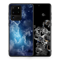 Thumbnail for Θήκη Samsung S20 Ultra Blue Sky Galaxy από τη Smartfits με σχέδιο στο πίσω μέρος και μαύρο περίβλημα | Samsung S20 Ultra Blue Sky Galaxy case with colorful back and black bezels
