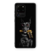 Thumbnail for Samsung S20 Ultra Golden Gun Θήκη Αγίου Βαλεντίνου από τη Smartfits με σχέδιο στο πίσω μέρος και μαύρο περίβλημα | Smartphone case with colorful back and black bezels by Smartfits
